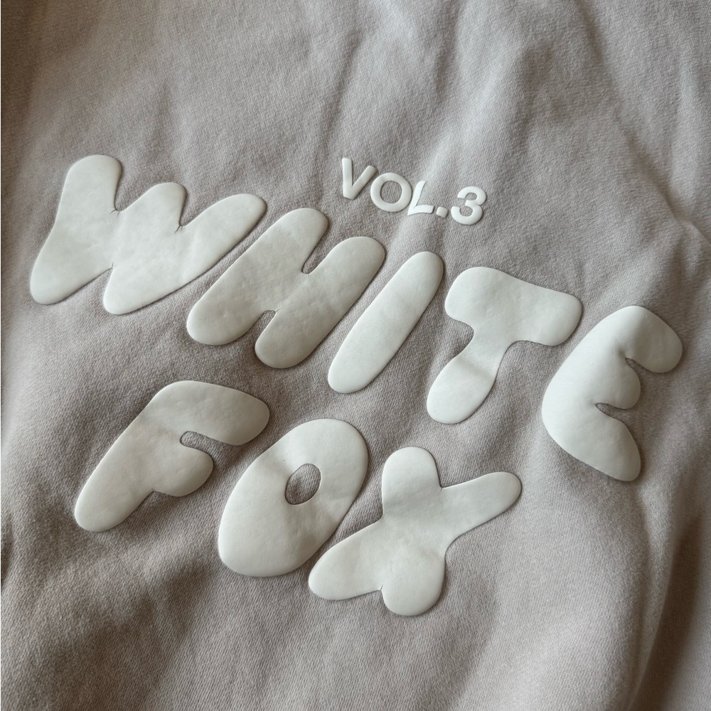 White Fox Boutique Taupe/Tan Hoodie - Picture 3 of 6